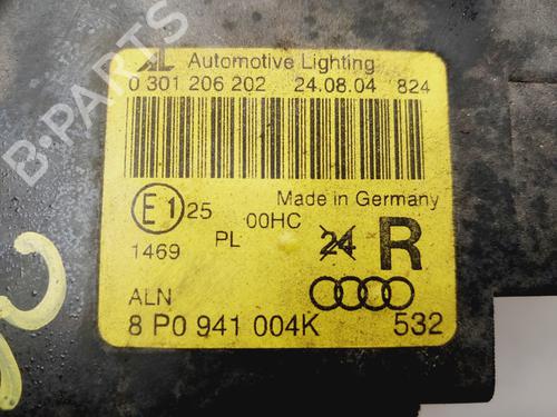 Right headlight AUDI A3 (8P1) 1.9 TDI | BP29565364C29 