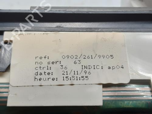 Instrument cluster CITROËN ZX (N2) 1.4 i | BP9558659C47 