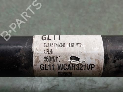 Left front driveshaft KIA SPORTAGE V (NQ5)  | BP22745980M38 
