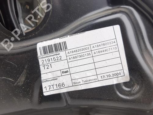 Rear left window mechanism MERCEDES-BENZ M-CLASS (W164) ML 280 CDI 4-matic (164.120) | BP16985568C24 