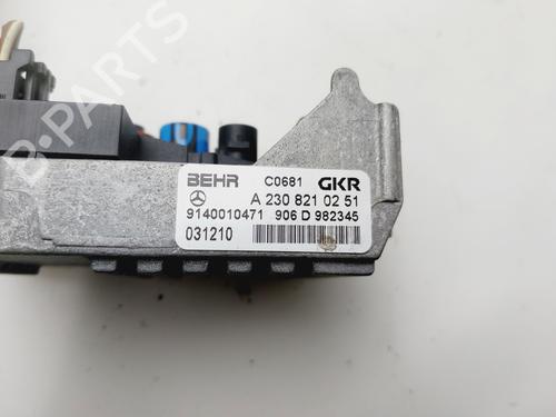 Heater resistor MERCEDES-BENZ E-CLASS (W211) E 240 (211.061) | BP28597371M108 