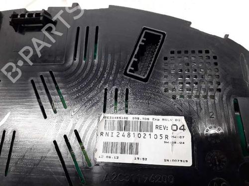 Instrument cluster RENAULT MEGANE III Hatchback (BZ0/1_, B3_) 1.2 TCe (BZ2B, BZ11) | BP4252100C47 