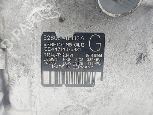 AC compressor NISSAN QASHQAI II SUV (J11, J11_)  | BP27177745M34 