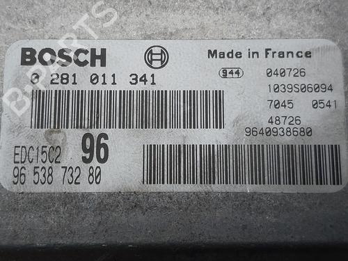 Engine control unit (ECU) PEUGEOT 307 (3A/C) | BP37026634M57 - Image 3