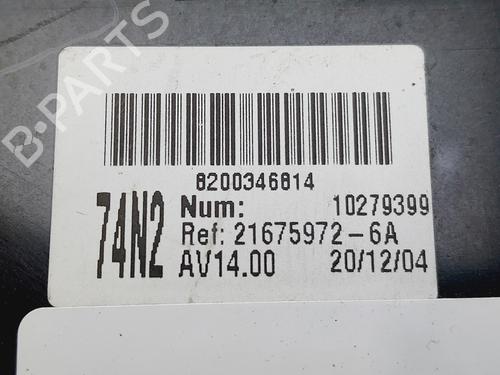 Electronic module RENAULT LAGUNA II (BG0/1_) 1.9 dCi (BG08, BG0G) | BP31352496M83 