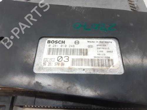 Engine control unit (ECU) PEUGEOT 406 (8B) 2.0 HDI 110 | BP10163860M57 
