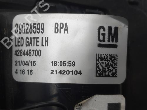 Left tailgate light OPEL ZAFIRA TOURER C (P12) | BP37011412C79 - Image 5