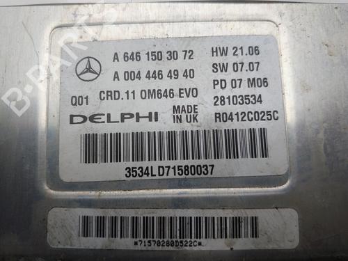 Engine control unit (ECU) MERCEDES-BENZ E-CLASS T-Model (S211) E 220 T CDI (211.208) | BP38191402M57 - Image 4
