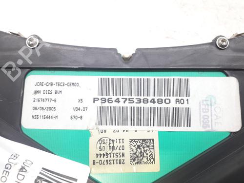 Instrument cluster PEUGEOT 307 Break (3E) 1.6 HDi 110 | BP10063287C47 