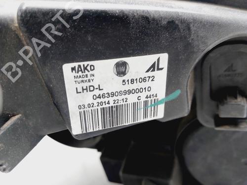Left headlight FIAT DOBLO Platform/Chassis (263_)  | BP29464051C28 