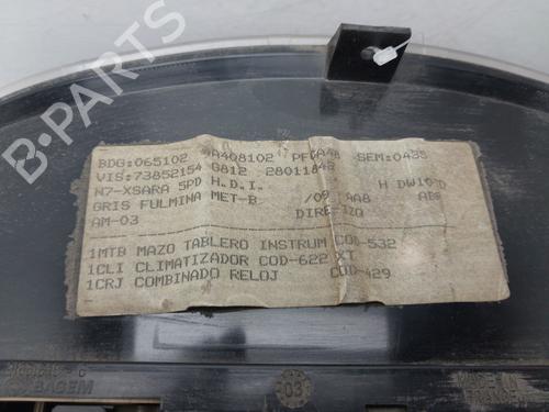 Instrument cluster CITROËN XSARA (N1) 2.0 HDi 90 | BP27301398C47 