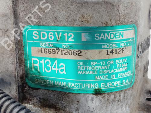 AC compressor PEUGEOT 206 Hatchback (2A/C) 1.4 LPG | BP28125239M34 