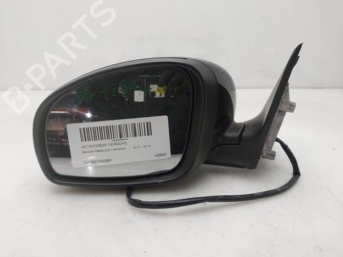 Used Right mirror Right mirror SKODA FABIA II (542) [2006-2014] 40513842 40513842
