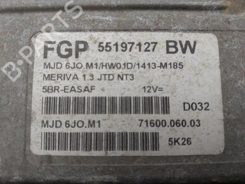 Engine control unit (ECU) OPEL MERIVA A MPV (X03) | BP34264495M57 - Image 3