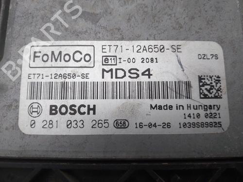 Engine control unit (ECU) FORD TRANSIT COURIER B460 Box Body/MPV 1.5 TDCi | BP38191446M57 - Image 4