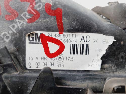 Right headlight OPEL ASTRA G Hatchback (T98) 1.8 16V (F08, F48) | BP29418066C29 