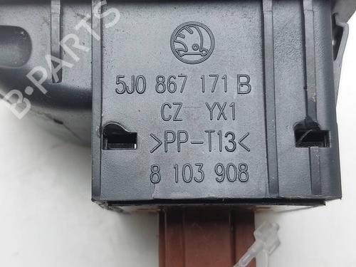 Left front window switch SKODA FABIA II (542) | BP40494654I27 - Image 3
