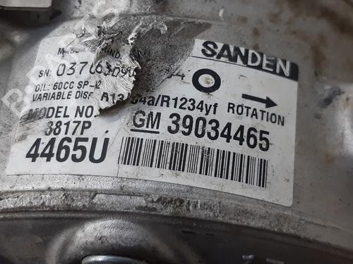 AC compressor OPEL ASTRA K Sports Tourer (B16) 1.6 Turbo (35) | BP12407206M34 