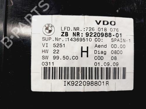 Instrument cluster BMW X1 (E84) sDrive 20 d | BP28428363C47 