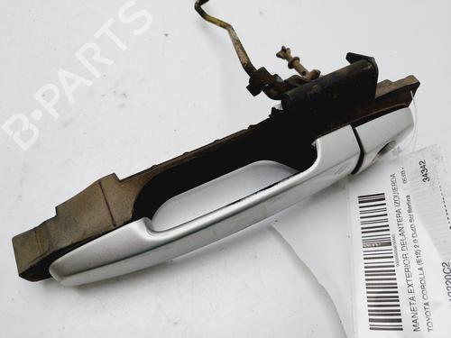 Front left exterior door handle TOYOTA COROLLA (_E12_) 2.0 D-4D (CDE120R, CDE120L_) | BP18510571C128 
