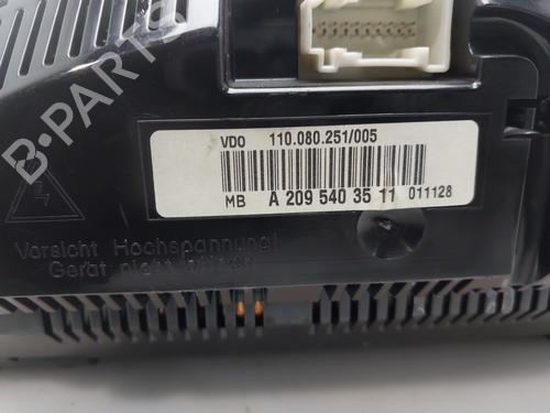 Instrument cluster MERCEDES-BENZ CLK (C209) CLK 270 CDI (209.316) | BP17576414C47 