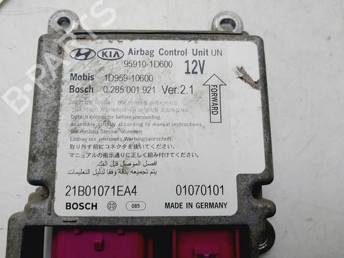 Airbag styreenhed KIA CARENS III MPV (UN) 2.0 CRDi 115 (115 hp) 29834463