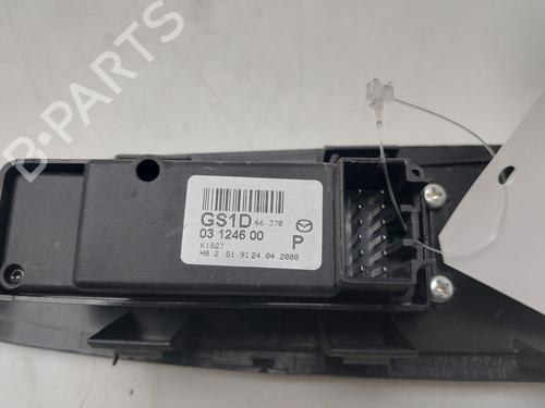 Right front window switch MAZDA 6 Estate (GH) 2.0 MZR-CD (GH14) | BP33619957I26 - Image 2