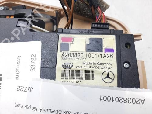 Innerbelysning MERCEDES-BENZ C-CLASS (W203) C 180 (203.035) | BP17559335I8 