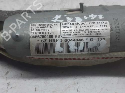 Left curtain airbag PEUGEOT 308 I (4A_, 4C_)  | BP6310481C11 