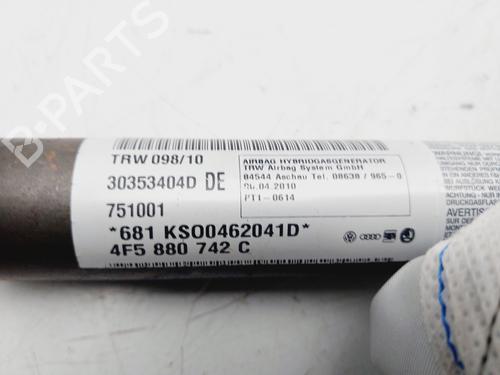 Used Right curtain airbag AUDI A6 C6 (4F2) 2.0 TDI (170 hp) 27558070