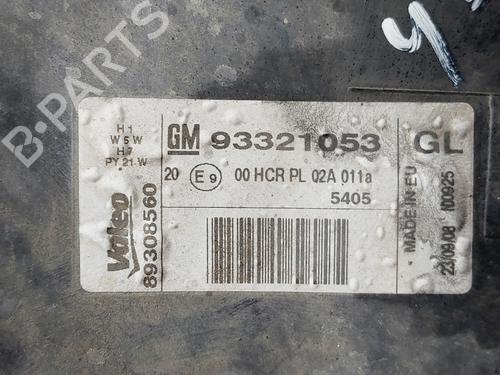 Højre forlygte OPEL MERIVA A MPV (X03) | BP30750233C29