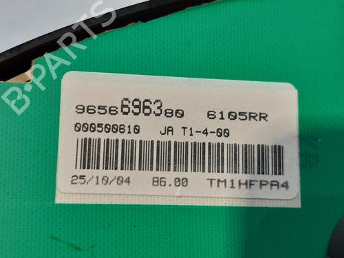 Instrument cluster PEUGEOT 206 Hatchback (2A/C) 1.4 LPG | BP8648642C47 