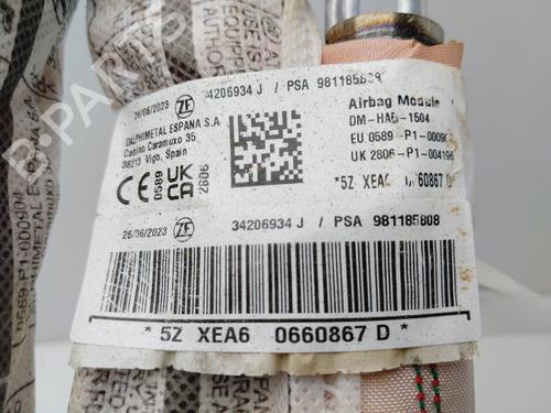 Left curtain airbag CITROËN C3 III (SX) 1.2 VTi 82 | BP29390885C11 