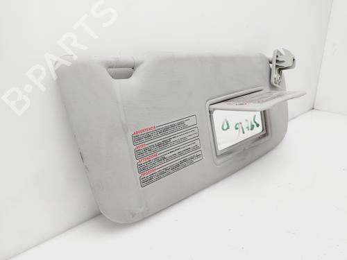 Right sun visor NISSAN QASHQAI I (J10, NJ10) | BP30717720I2
