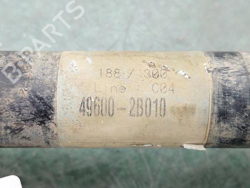 Left rear driveshaft HYUNDAI SANTA FÉ II (CM) 2.2 CRDi GLS | BP18198510M40 