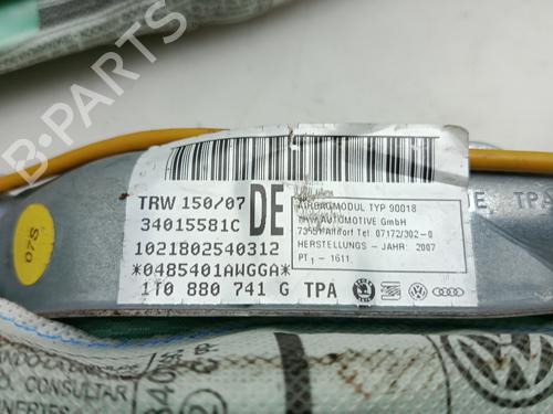 Left curtain airbag VW TOURAN (1T1, 1T2)  | BP29390763C11 