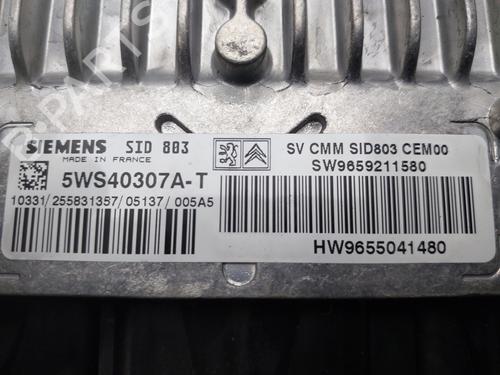 Engine control unit (ECU) CITROËN C5 II (RC_) | BP35780352M57 - Image 5