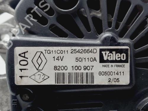 Used Alternator RENAULT MEGANE II (BM0/1_, CM0/1_) 1.5 dCi (BM0F, BM0T, BM2B, CM0F, CM0T) (82 hp) 26496782