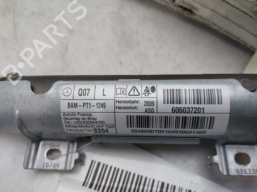 Left curtain airbag MERCEDES-BENZ C-CLASS T-Model (S204) C 200 CDI (204.201) | BP14907997C11 