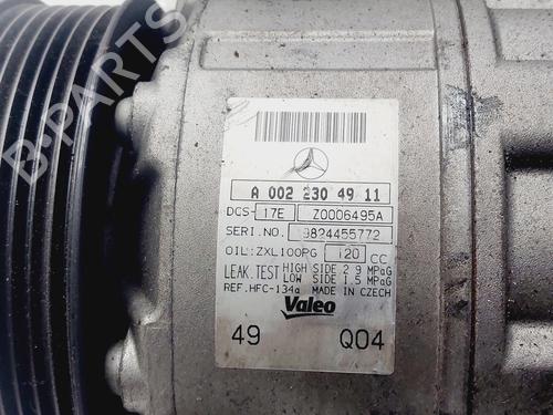 Used AC compressor MERCEDES-BENZ C-CLASS (W204) C 180 Kompressor (204.044, 204.045) (156 hp) 26588474