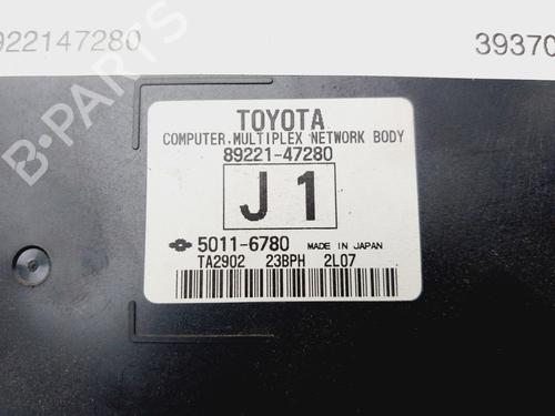 Electronic module TOYOTA PRIUS (_W3_) 1.8 Hybrid (ZVW3_) | BP29395007M83 