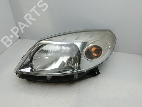 Venstre forlygte DACIA SANDERO [2008-2026]  32011348