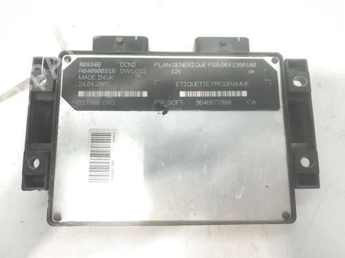 Engine control unit (ECU) CITROËN XSARA Coupe (N0) 1.9 D | BP9181312M57 