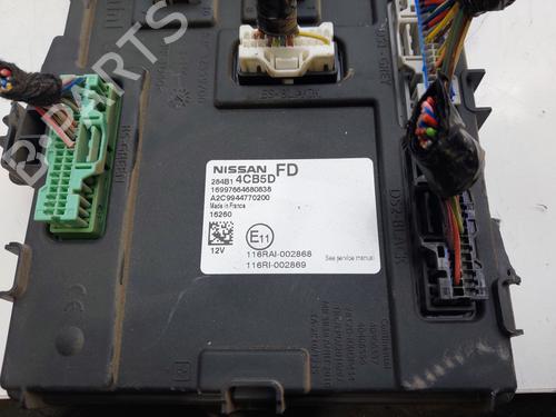 Fuse box NISSAN QASHQAI II SUV (J11, J11_)  | BP16124830E1 
