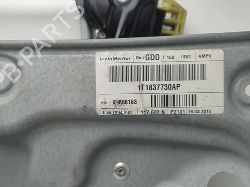 Front right window mechanism VW TOURAN (1T1, 1T2) 1.9 TDI | BP25280680C23 