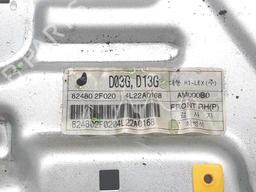 Front right window mechanism KIA CERATO I Saloon (LD) 1.6 | BP11838123C23 