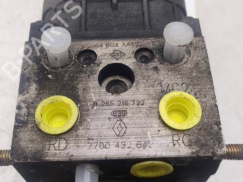 ABS pump RENAULT MEGANE I Grandtour (KA0/1_) 1.9 dCi (KA05, KA1F) | BP29512648M43 