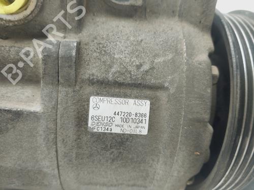 AC compressor MERCEDES-BENZ A-CLASS (W168) A 160 CDI (168.006) | BP24139423M34 