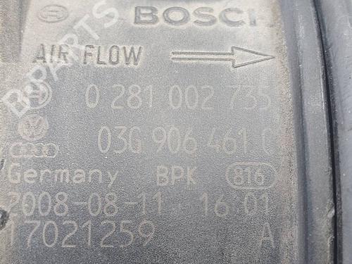 Mass air flow sensor AUDI A4 B8 (8K2) | BP39949021M95 - Image 3
