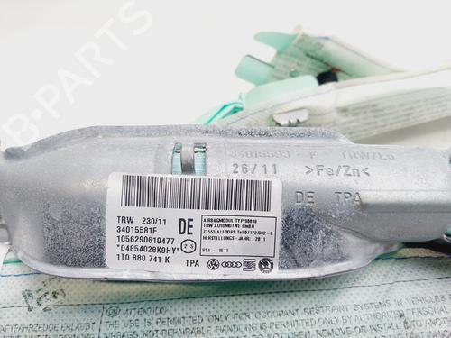 Left curtain airbag VW TOURAN (1T1, 1T2) 1.9 TDI | BP25471079C11